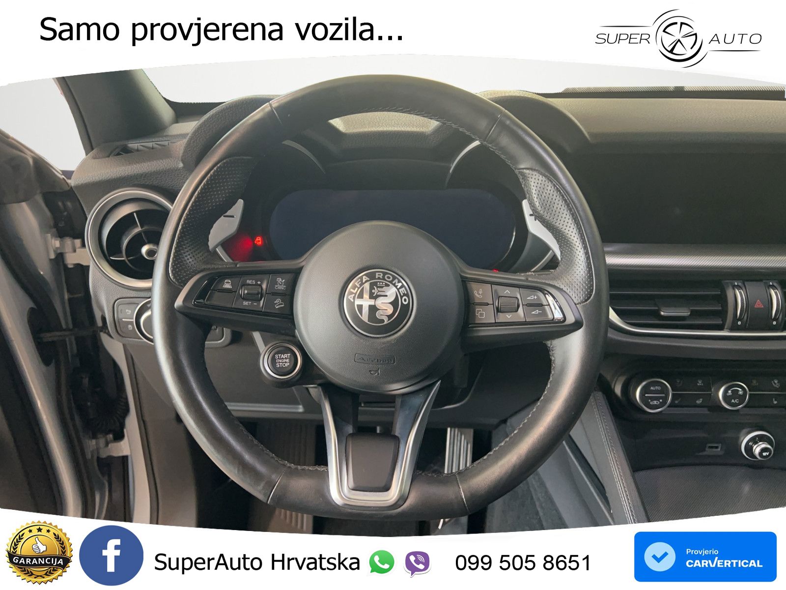 Alfa Romeo Stelvio 2.2 MultiJet II (210 KS) Q4 Automatic LED+GR SJED+ACC