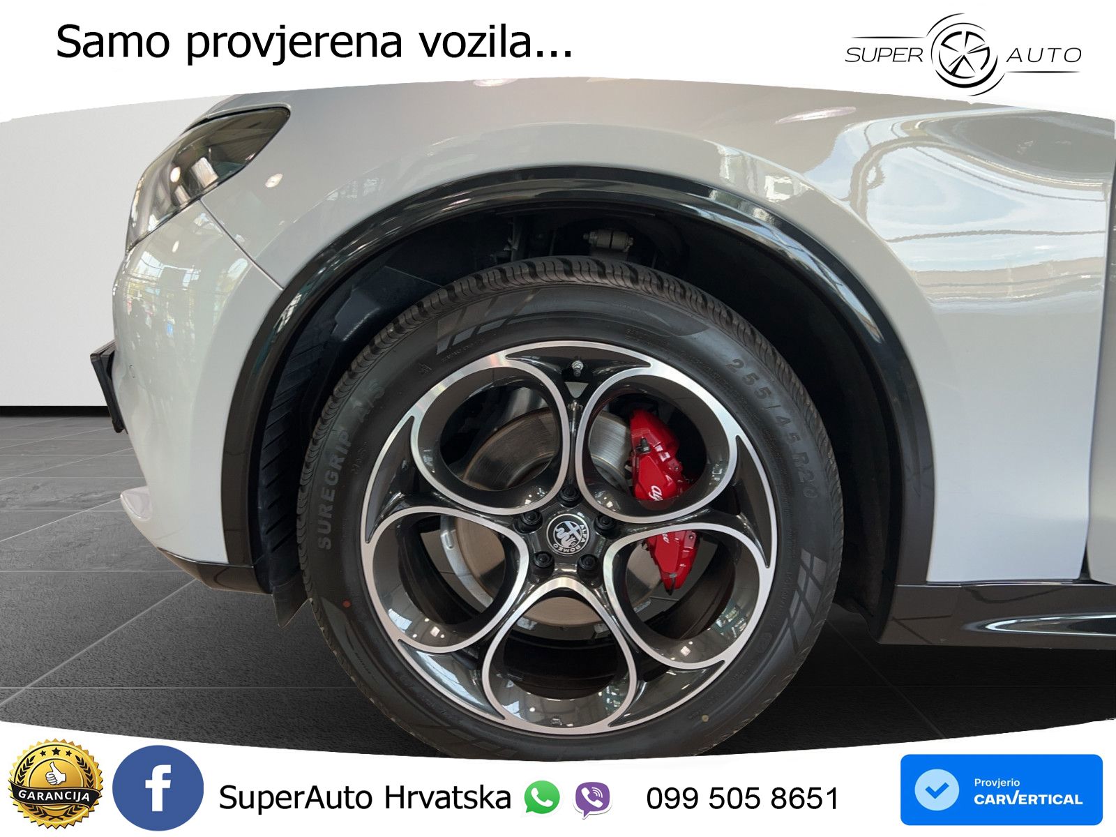 Alfa Romeo Stelvio 2.2 MultiJet II (210 KS) Q4 Automatic LED+GR SJED+ACC