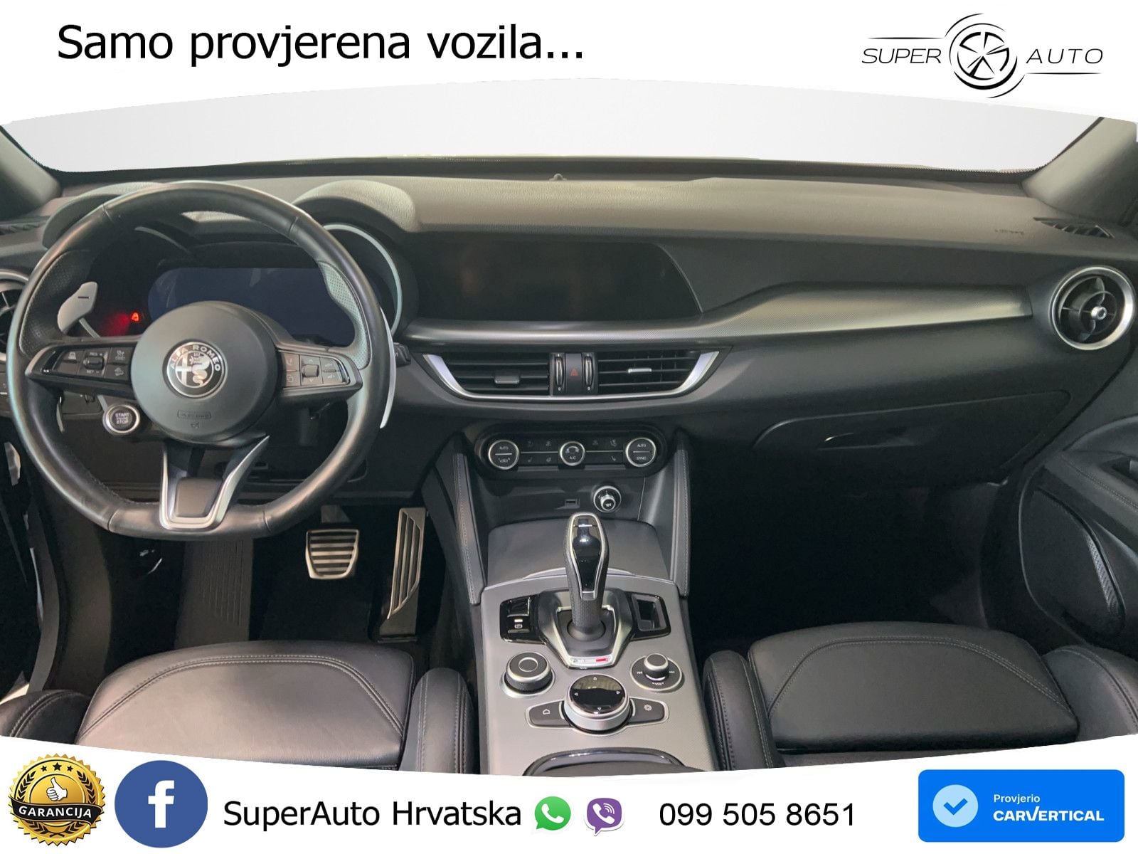 Alfa Romeo Stelvio 2.2 MultiJet II (210 KS) Q4 Automatic LED+GR SJED+ACC