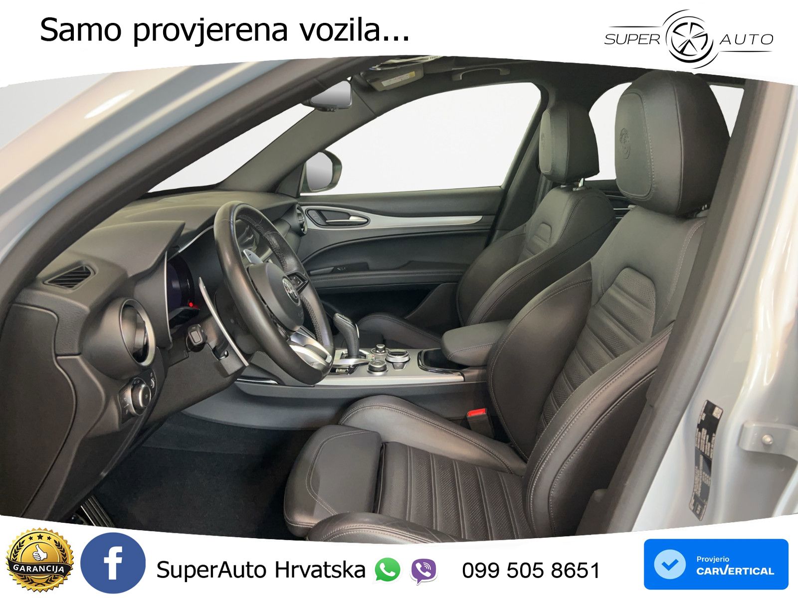 Alfa Romeo Stelvio 2.2 MultiJet II (210 KS) Q4 Automatic LED+GR SJED+ACC