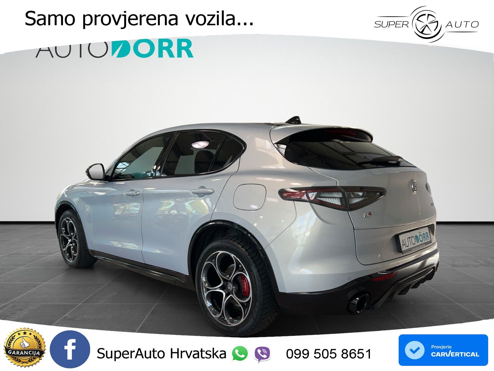 Alfa Romeo Stelvio 2.2 MultiJet II (210 KS) Q4 Automatic LED+GR SJED+ACC
