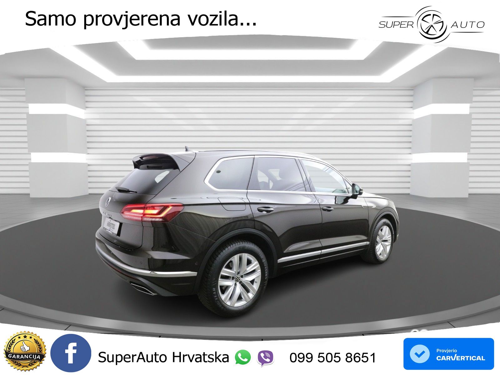 Volkswagen Touareg 3.0 V6 TDI (231 KS) 4MOTION Tiptronic ZRAČNI+ACC+4xGR SJED+KAM
