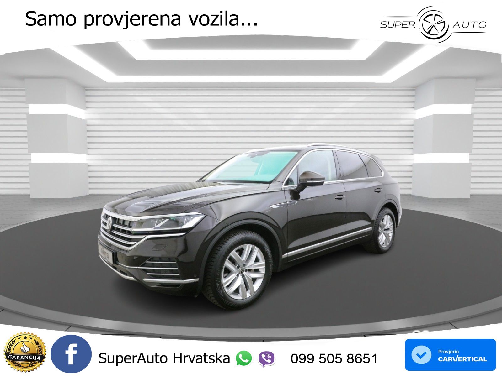 Volkswagen Touareg 3.0 V6 TDI (231 KS) 4MOTION Tiptronic ZRAČNI+ACC+4xGR SJED+KAM