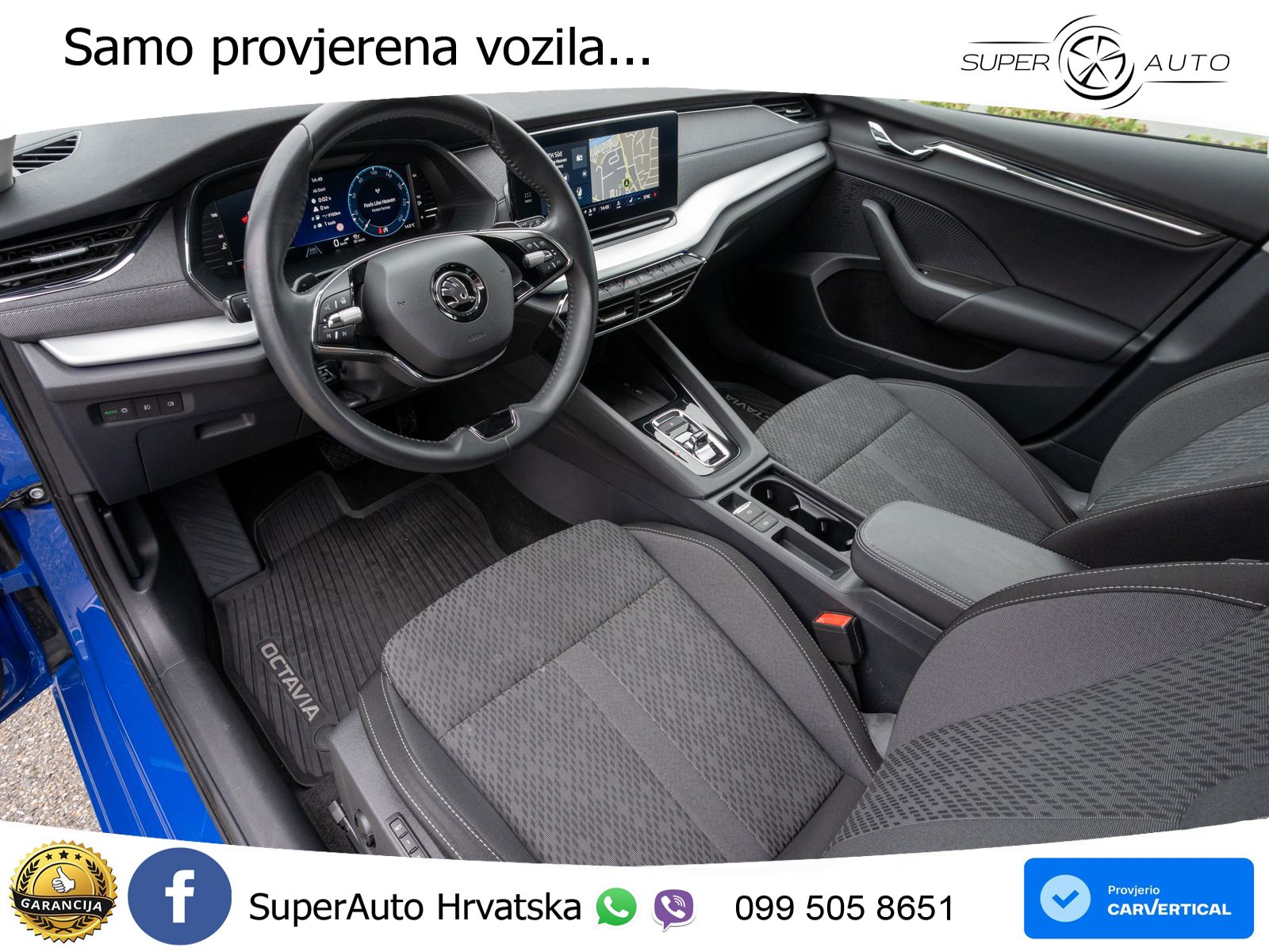 Škoda Octavia Combi 2.0 TDI (150 KS) DSG LED+GR SJED+ACC