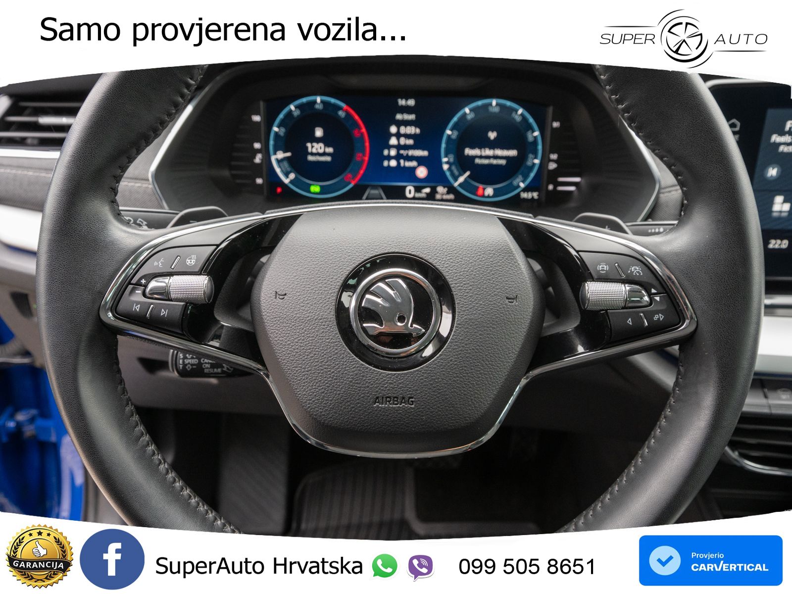 Škoda Octavia Combi 2.0 TDI (150 KS) DSG LED+GR SJED+ACC