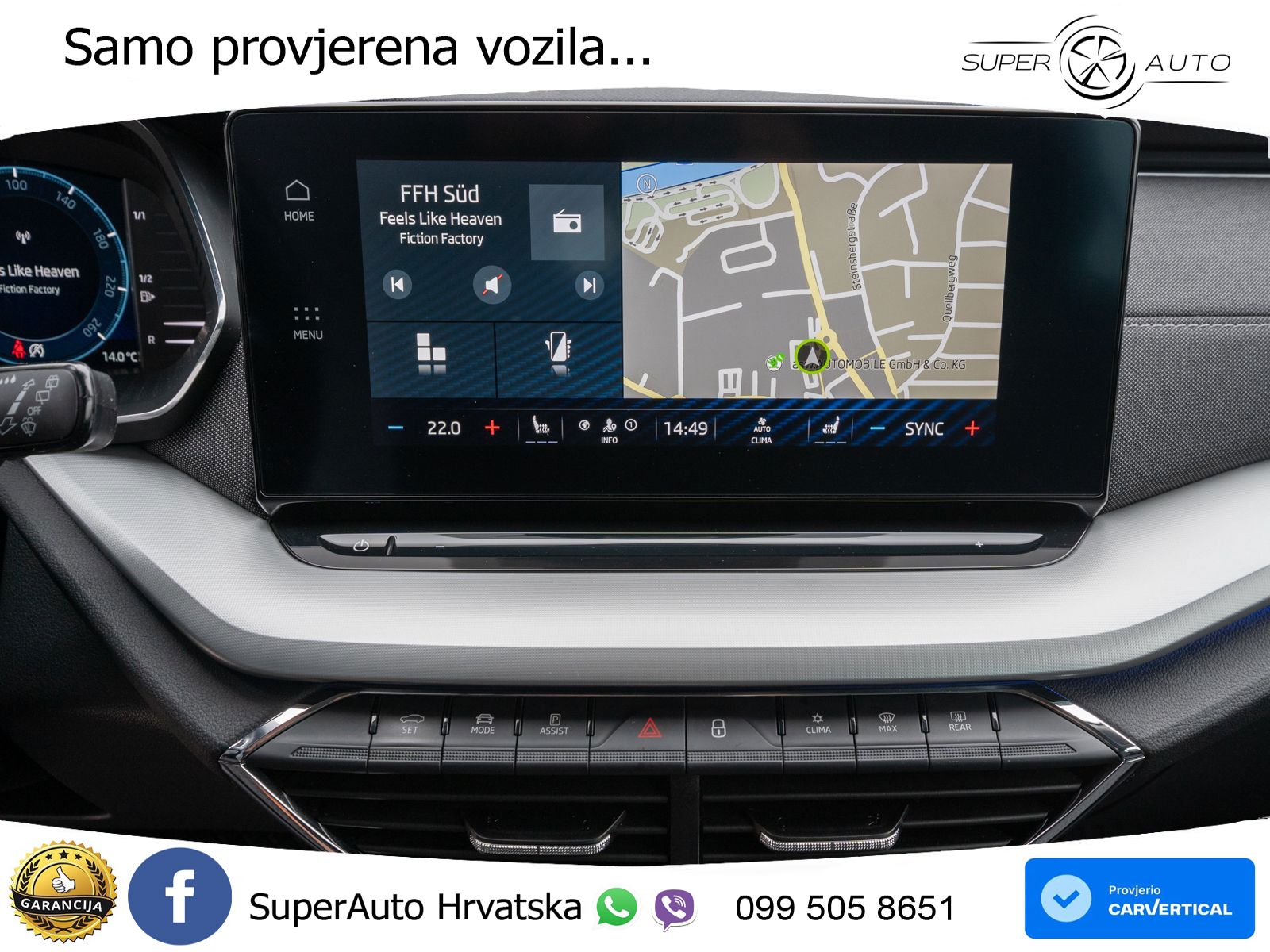 Škoda Octavia Combi 2.0 TDI (150 KS) DSG LED+GR SJED+ACC