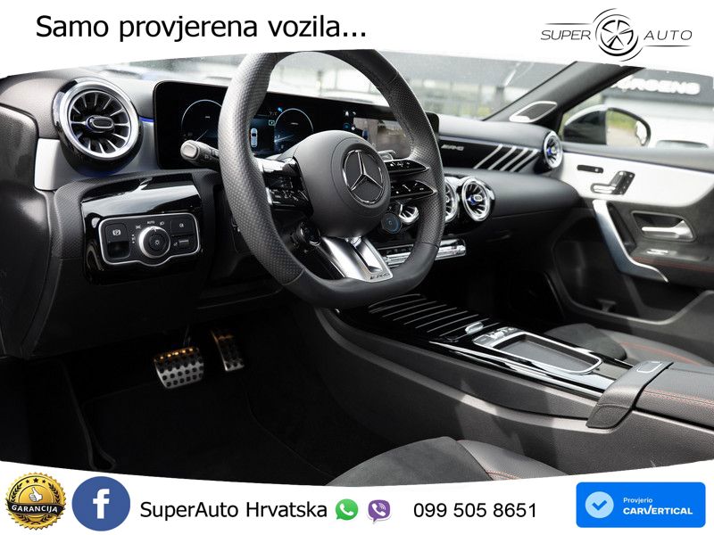 Mercedes-Benz AMG A 45 S 4MATIC+ AMG SPEEDSHIFT DCT 8G ACC+HEAD+GR SJED+360+PANO