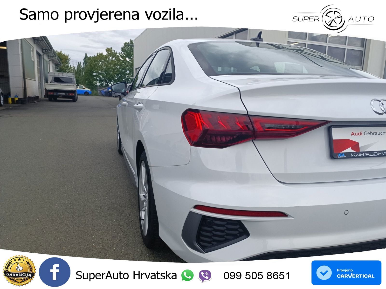 Audi A3 Limuzina 35 TFSI (150 KS) S tronic S line LED+GR SJED+ACC