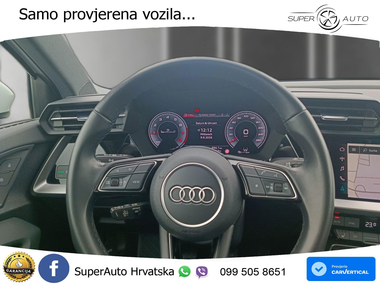 Audi A3 Limuzina 35 TFSI (150 KS) S tronic S line LED+GR SJED+ACC