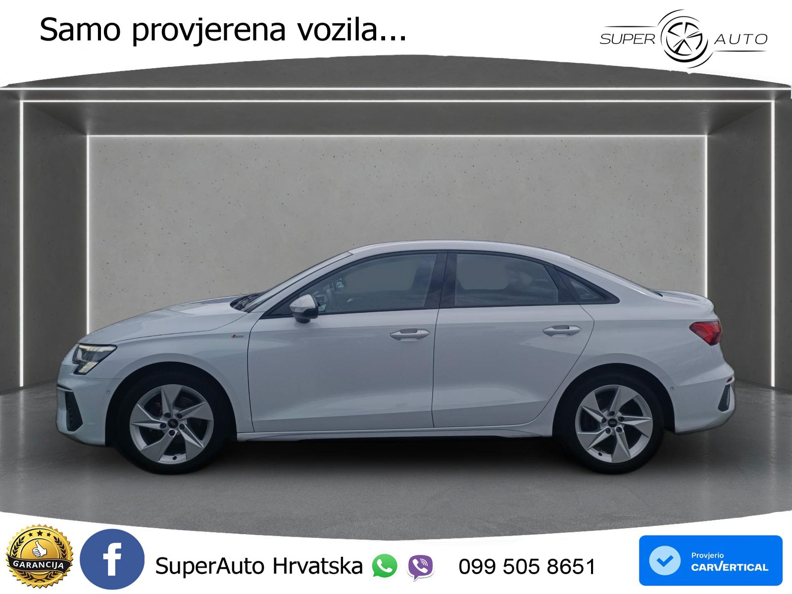 Audi A3 Limuzina 35 TFSI (150 KS) S tronic S line LED+GR SJED+ACC