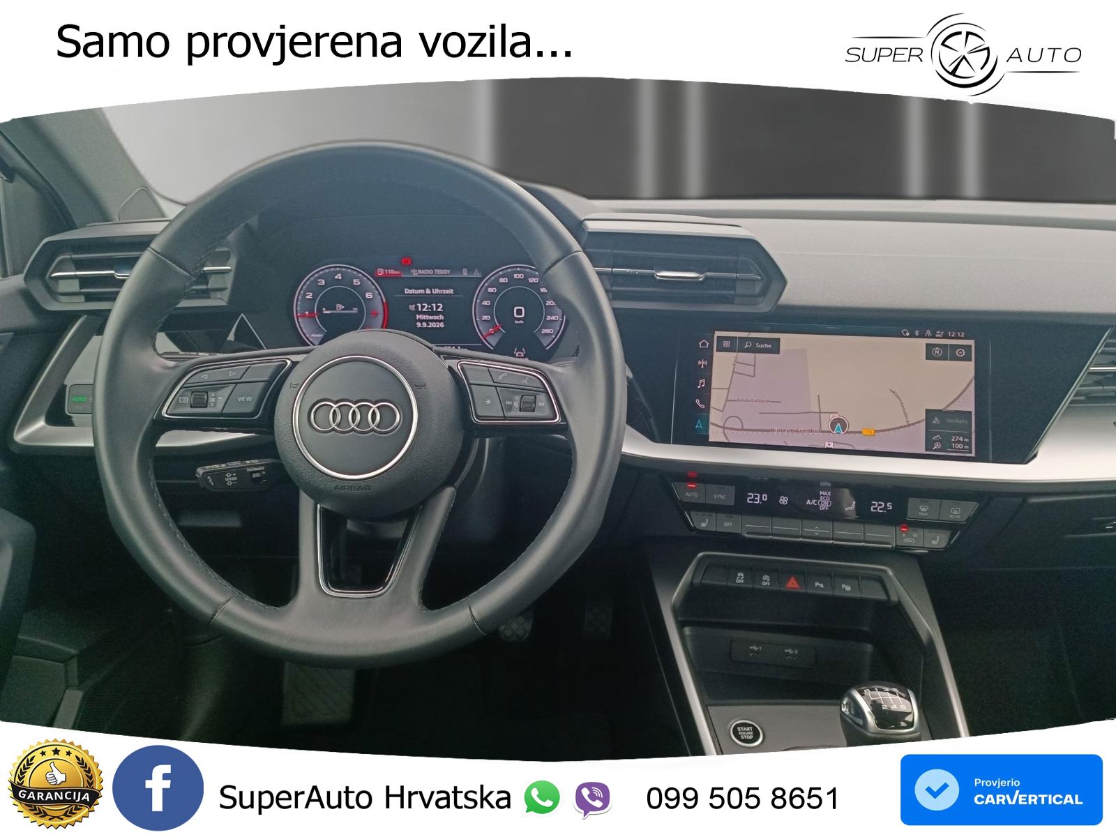 Audi A3 Limuzina 35 TFSI (150 KS) S tronic S line LED+GR SJED+ACC
