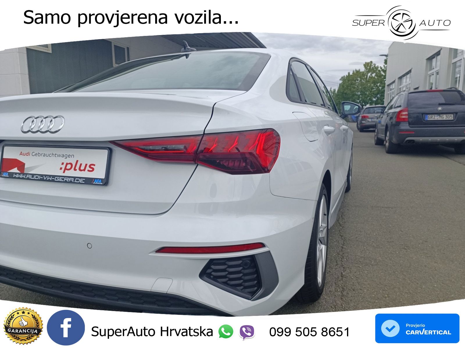 Audi A3 Limuzina 35 TFSI (150 KS) S tronic S line LED+GR SJED+ACC