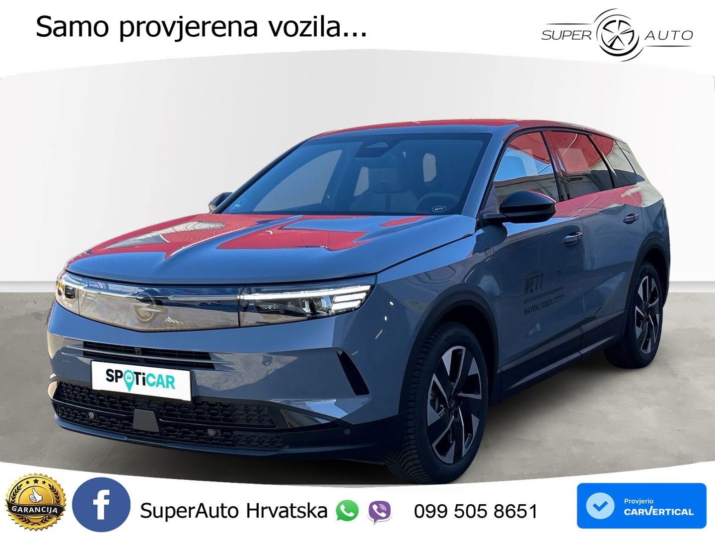 Opel Grandland 1.2 Turbo (145 KS) Hybrid eDCT GS LED+GR SJED+ACC