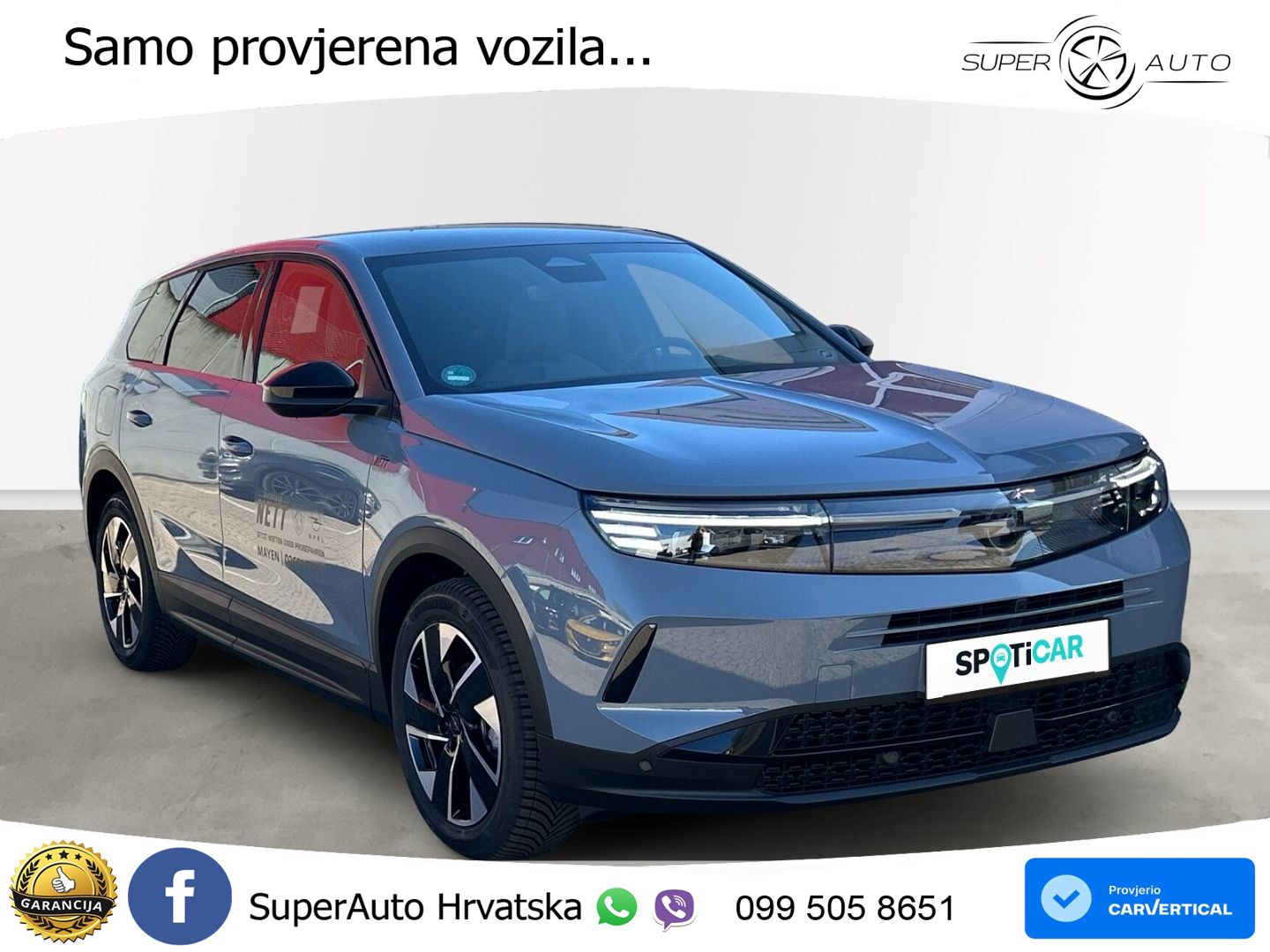 Opel Grandland 1.2 Turbo (145 KS) Hybrid eDCT GS LED+GR SJED+ACC