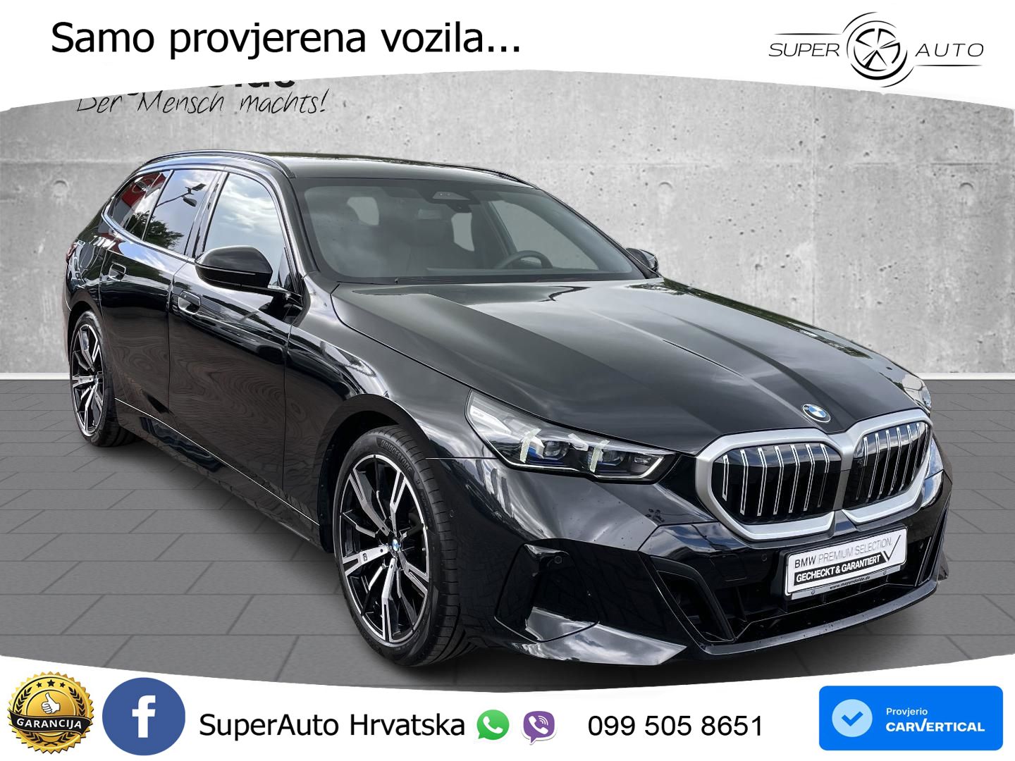 BMW 520i Touring (208 KS) Steptronic M Sport LED+GR SJED+ACC