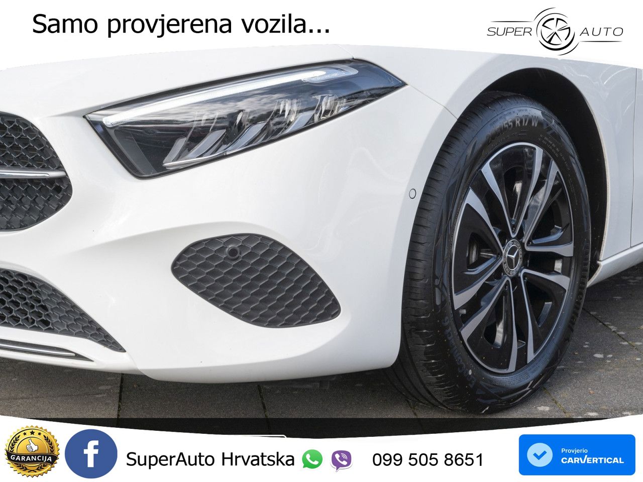 Mercedes-Benz A 180 7G-DCT LED+GR SJED+ACC