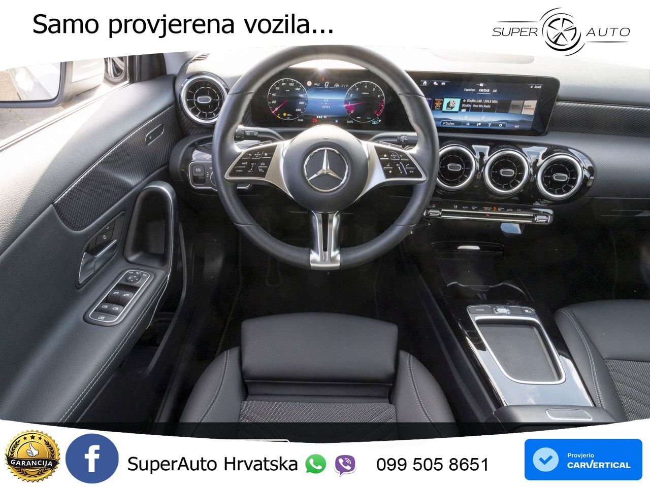 Mercedes-Benz A 180 7G-DCT LED+GR SJED+ACC
