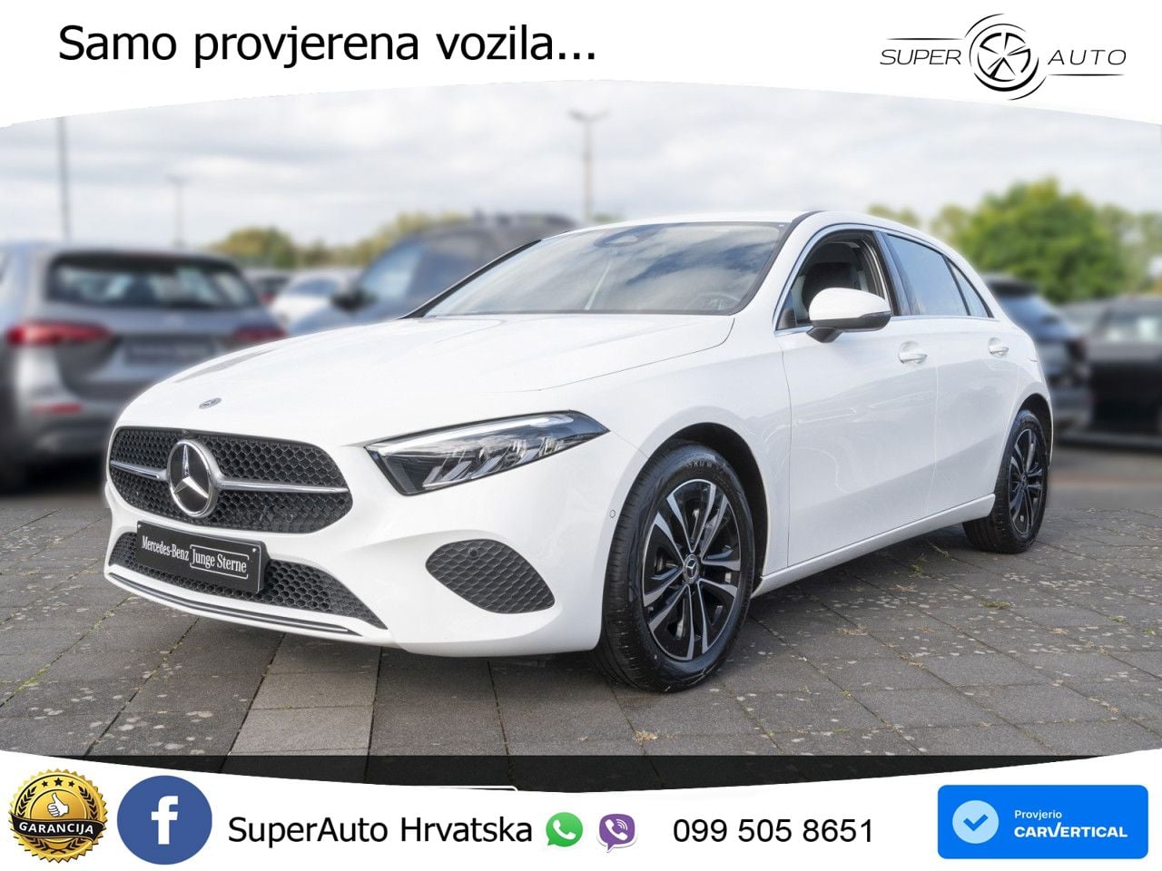 Mercedes-Benz A 180 7G-DCT LED+GR SJED+ACC