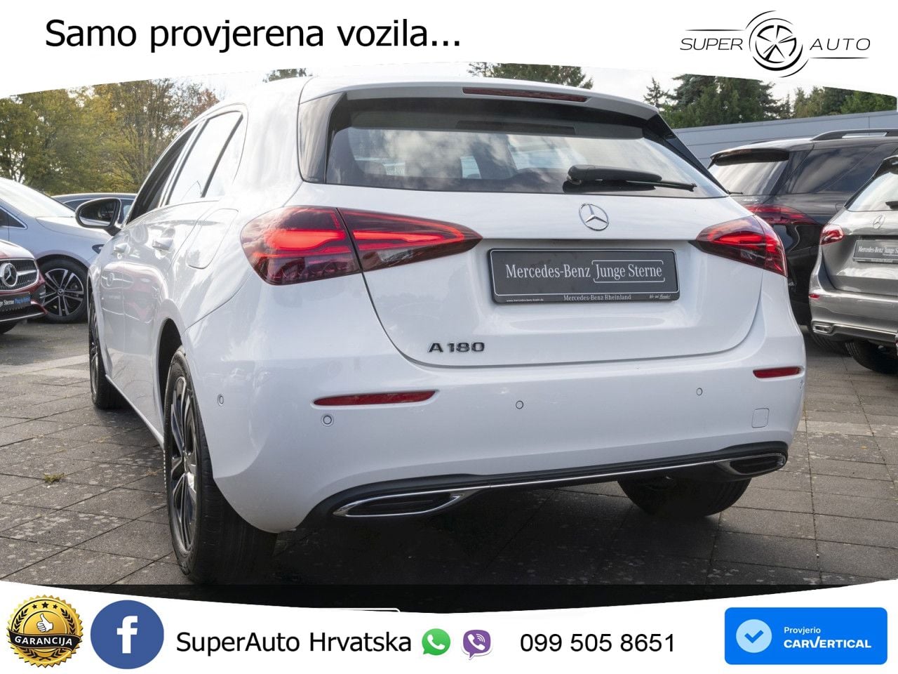 Mercedes-Benz A 180 7G-DCT LED+GR SJED+ACC