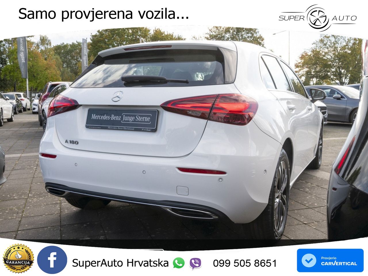 Mercedes-Benz A 180 7G-DCT LED+GR SJED+ACC