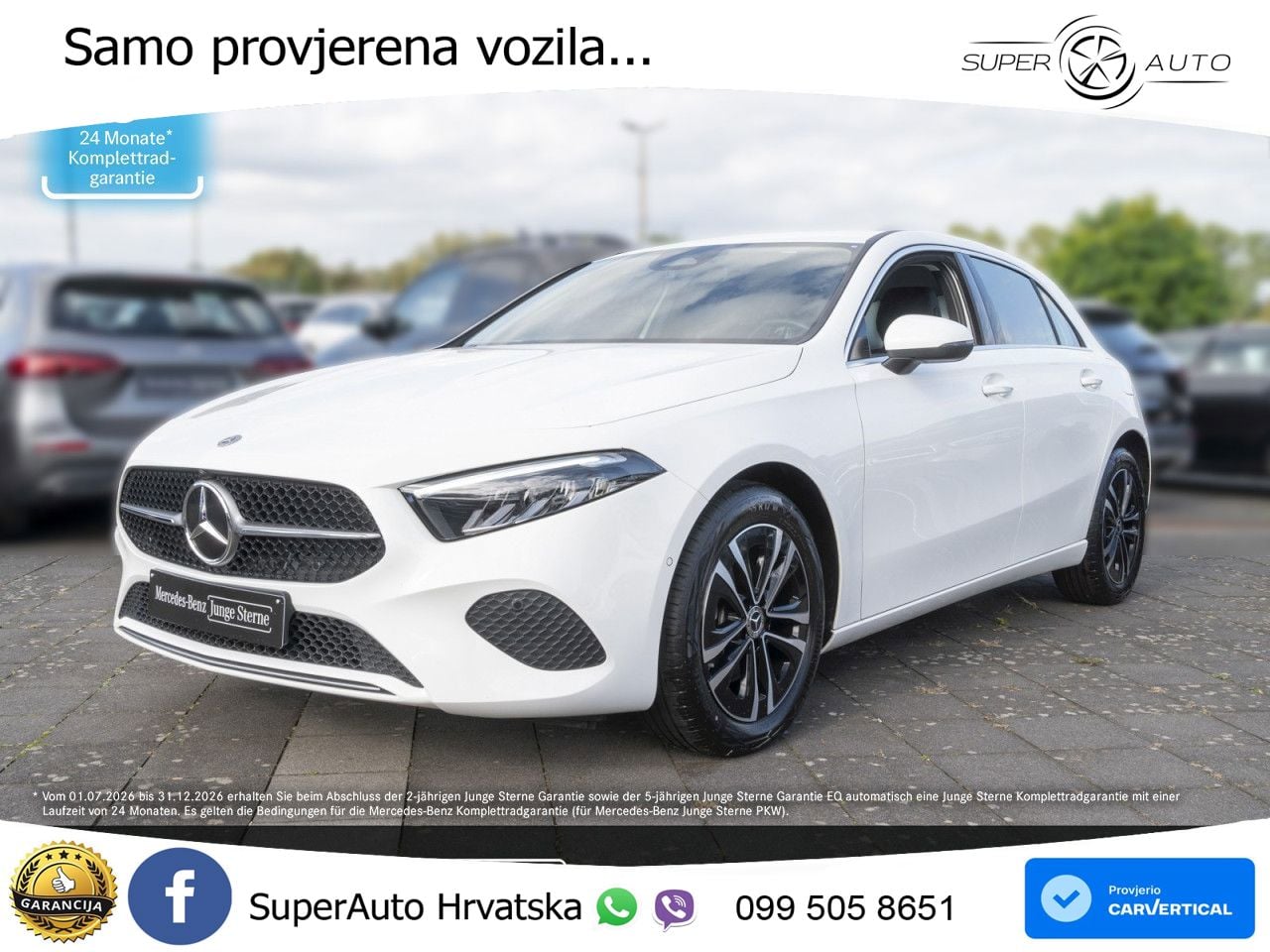 Mercedes-Benz A 180 7G-DCT LED+GR SJED+ACC