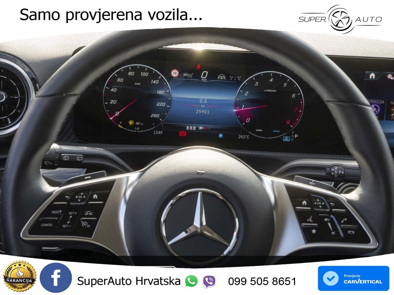 Mercedes-Benz A 180 7G-DCT LED+GR SJED+ACC