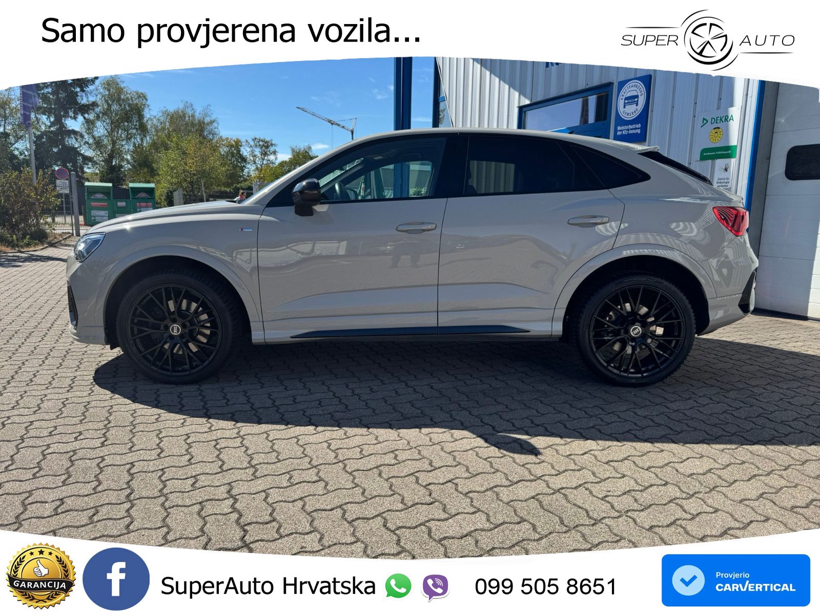 Audi Q3 II Sportback 45 TFSI (245 KS) quattro S tronic S line LED+GR SJED+ACC