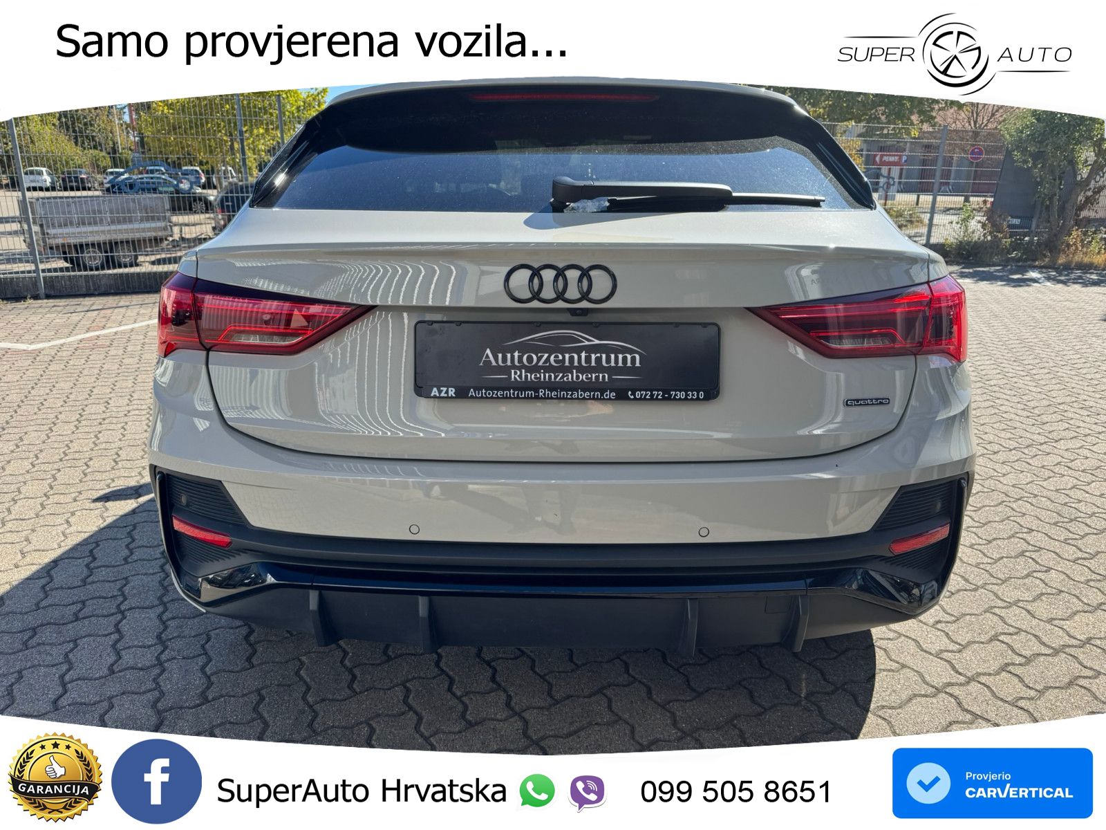 Audi Q3 II Sportback 45 TFSI (245 KS) quattro S tronic S line LED+GR SJED+ACC