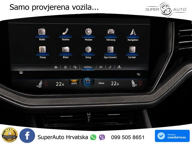 Volkswagen Touareg 3.0 V6 TDI (231 KS) 4MOTION Tiptronic R-Line ZRAČNI+ACC+GR SJED+KAM+PANO