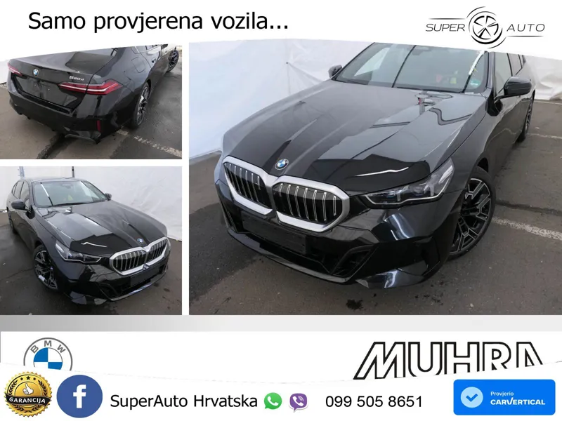 BMW 520d (197 KS) Steptronic M Sport LED+GR SJED+ACC