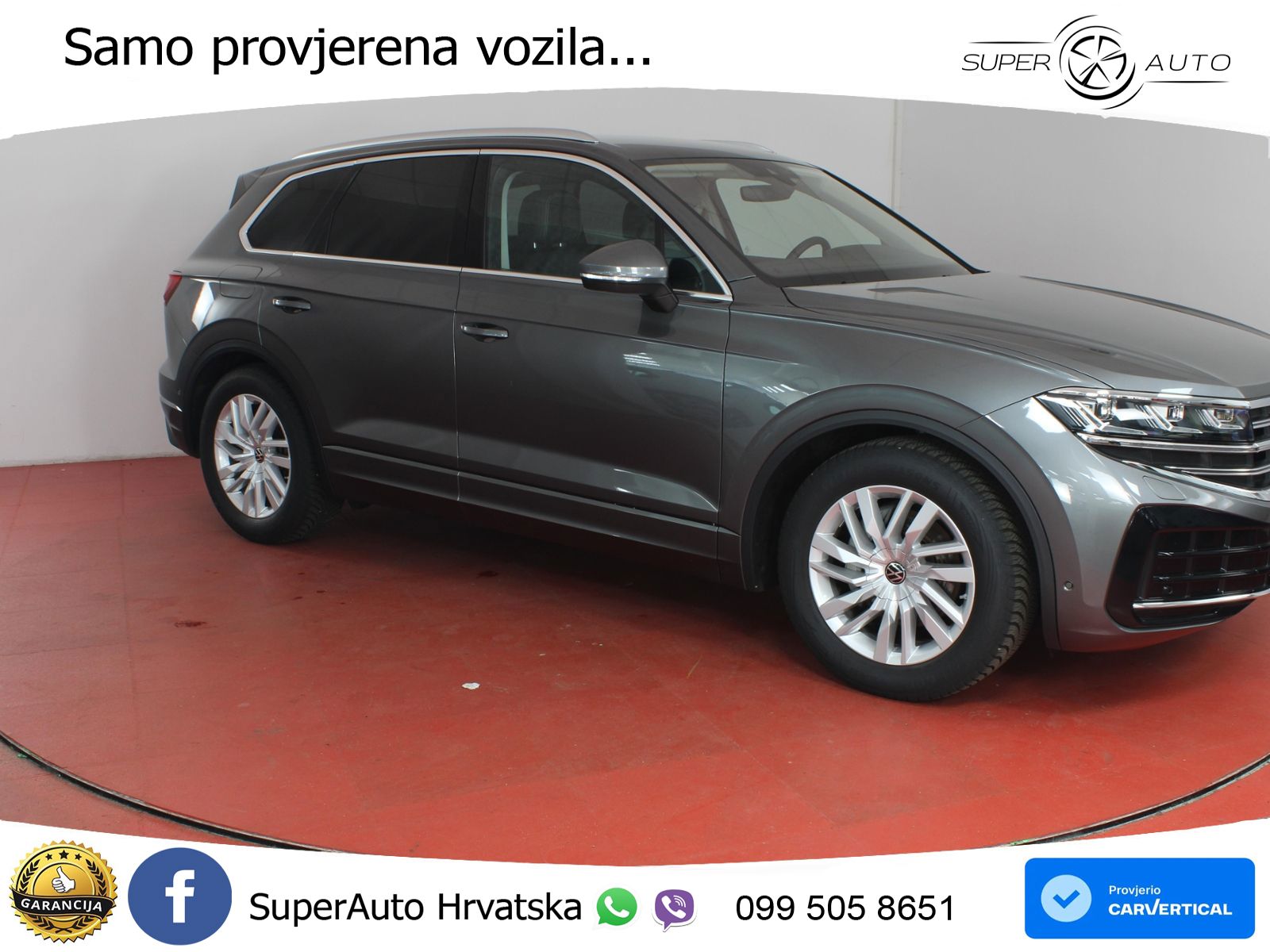 Volkswagen Touareg 3.0 V6 TDI (231 KS) 4MOTION Tiptronic ZRAČNI+ACC+GR SJED+KAM