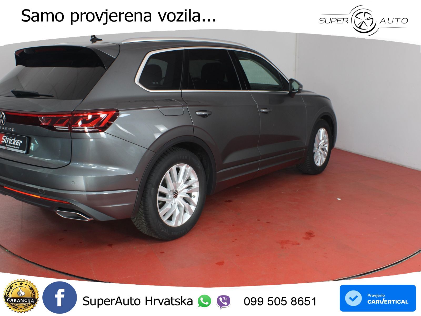 Volkswagen Touareg 3.0 V6 TDI (231 KS) 4MOTION Tiptronic ZRAČNI+ACC+GR SJED+KAM