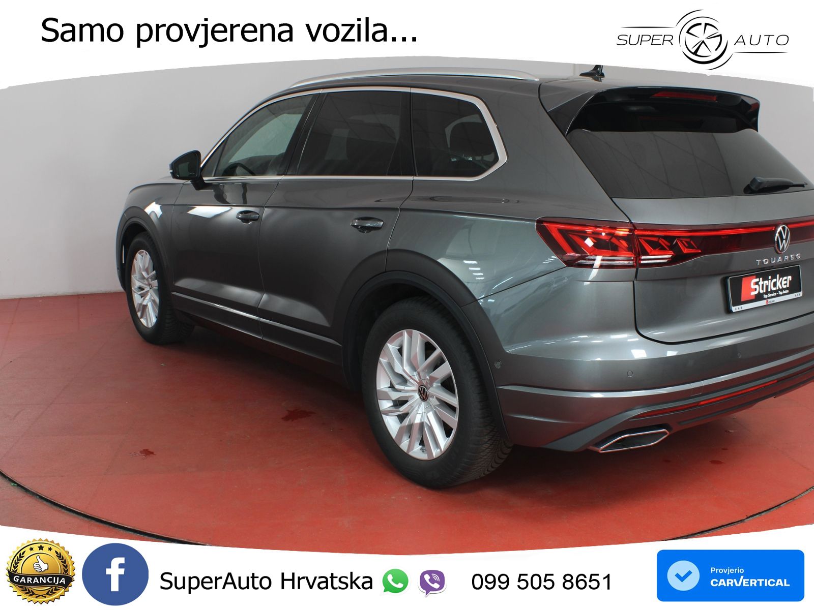 Volkswagen Touareg 3.0 V6 TDI (231 KS) 4MOTION Tiptronic ZRAČNI+ACC+GR SJED+KAM