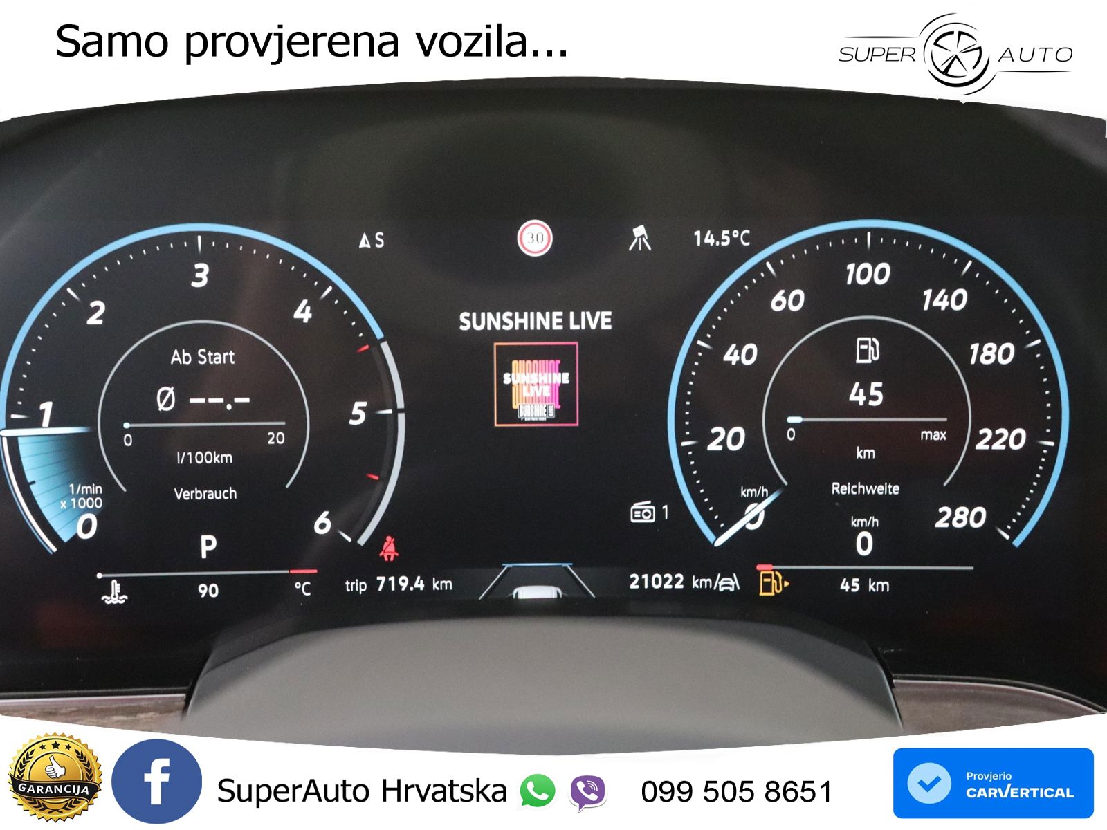 Volkswagen Touareg 3.0 V6 TDI (231 KS) 4MOTION Tiptronic ZRAČNI+ACC+GR SJED+KAM