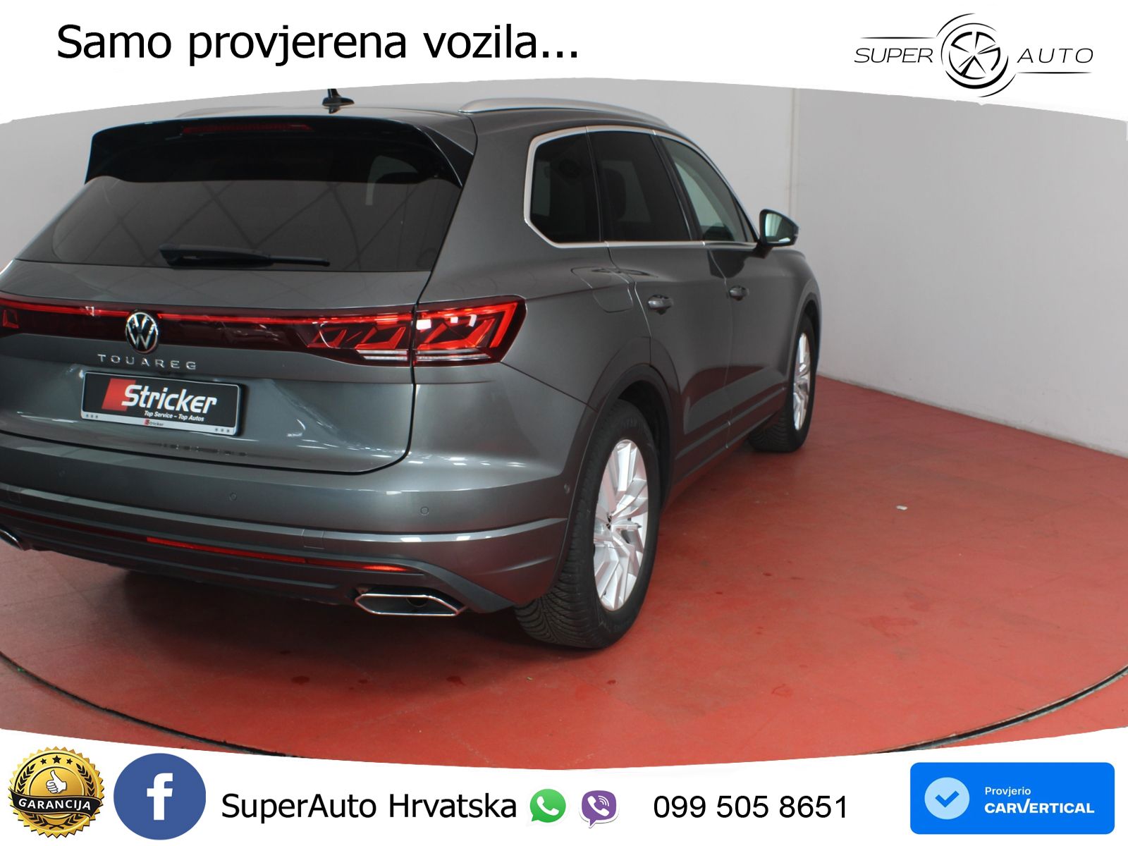 Volkswagen Touareg 3.0 V6 TDI (231 KS) 4MOTION Tiptronic ZRAČNI+ACC+GR SJED+KAM