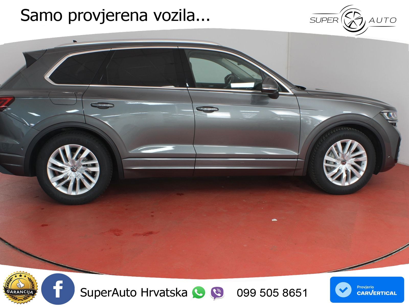 Volkswagen Touareg 3.0 V6 TDI (231 KS) 4MOTION Tiptronic ZRAČNI+ACC+GR SJED+KAM