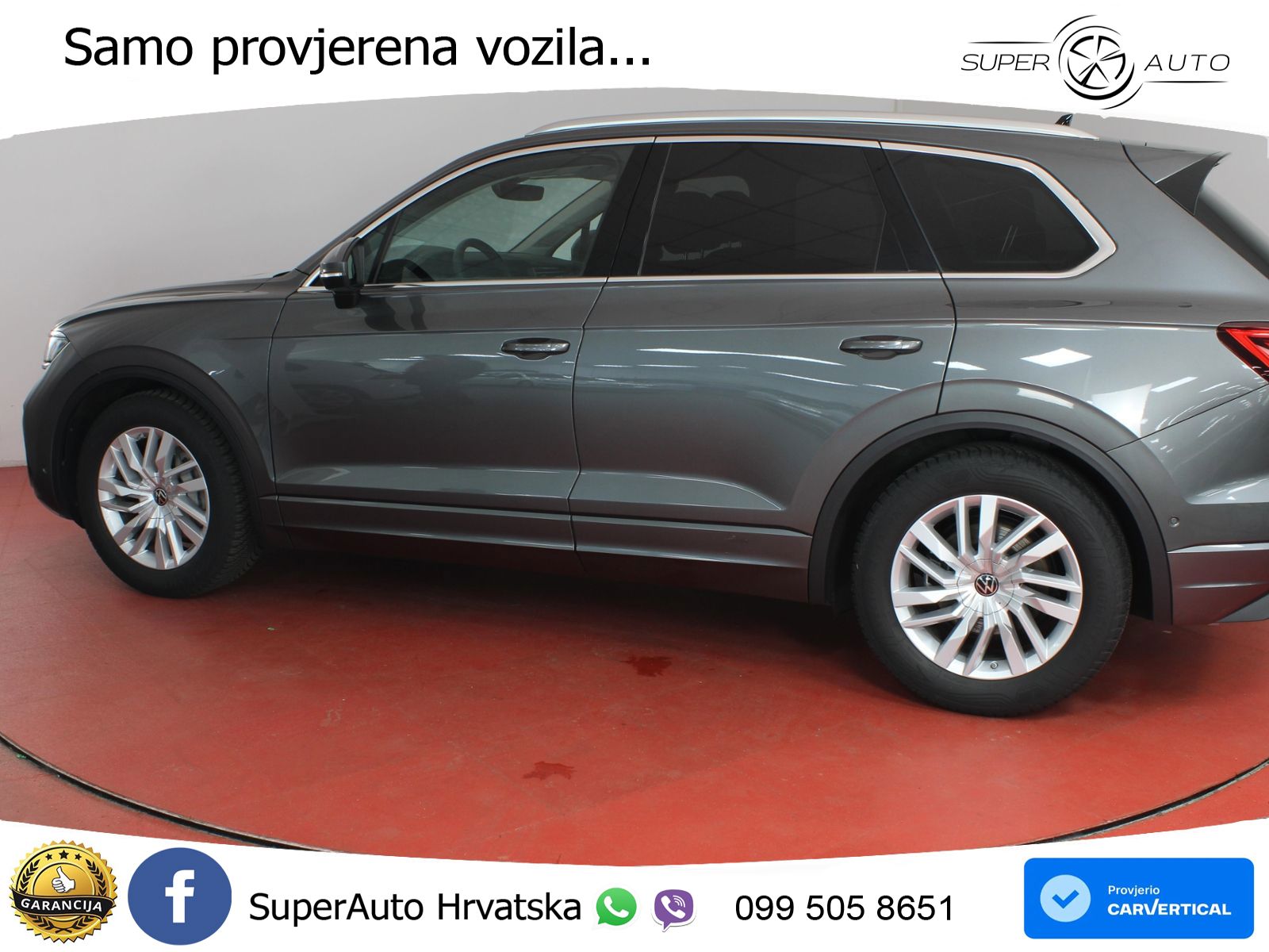 Volkswagen Touareg 3.0 V6 TDI (231 KS) 4MOTION Tiptronic ZRAČNI+ACC+GR SJED+KAM