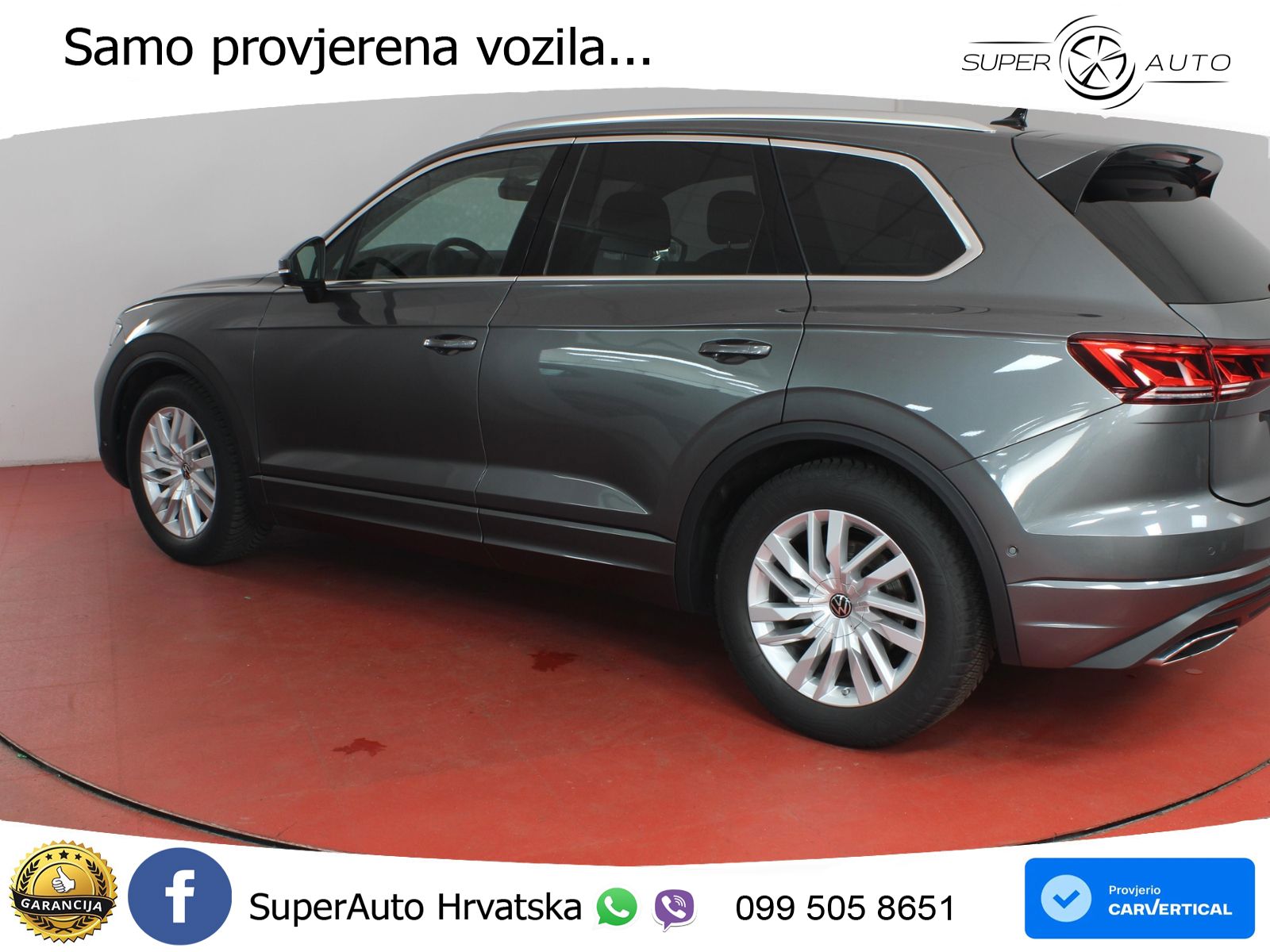 Volkswagen Touareg 3.0 V6 TDI (231 KS) 4MOTION Tiptronic ZRAČNI+ACC+GR SJED+KAM