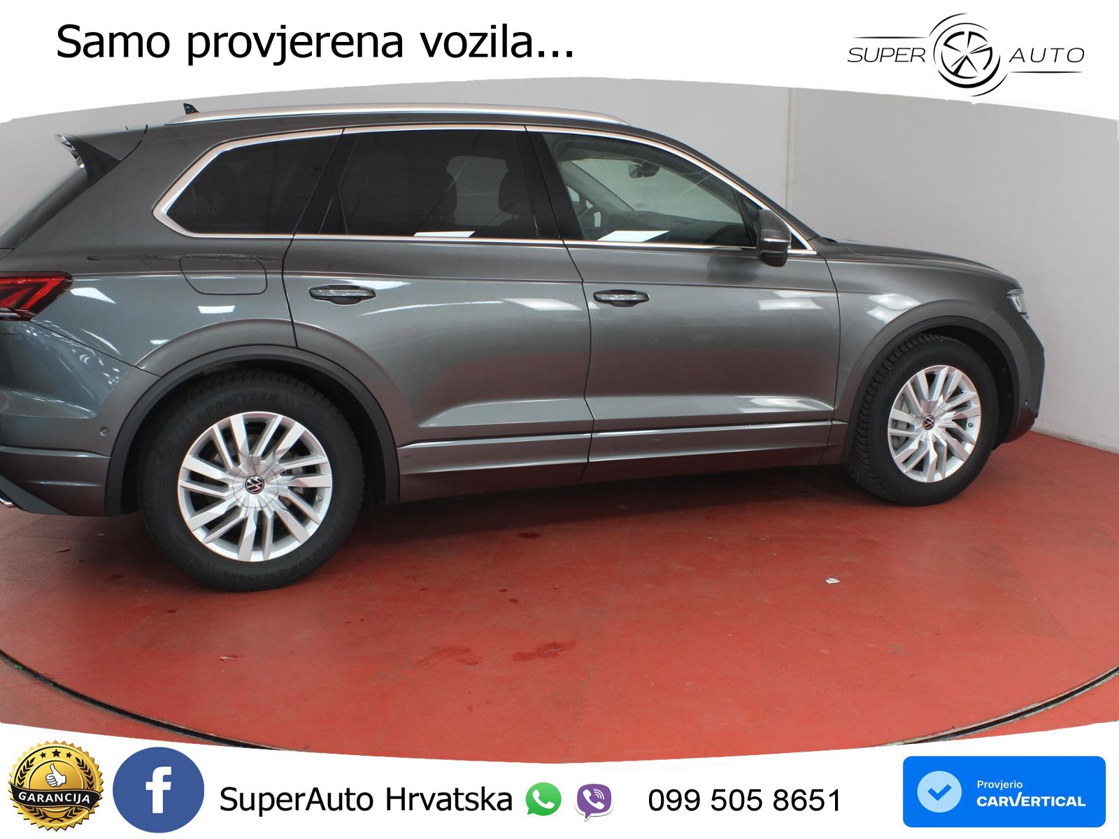 Volkswagen Touareg 3.0 V6 TDI (231 KS) 4MOTION Tiptronic ZRAČNI+ACC+GR SJED+KAM