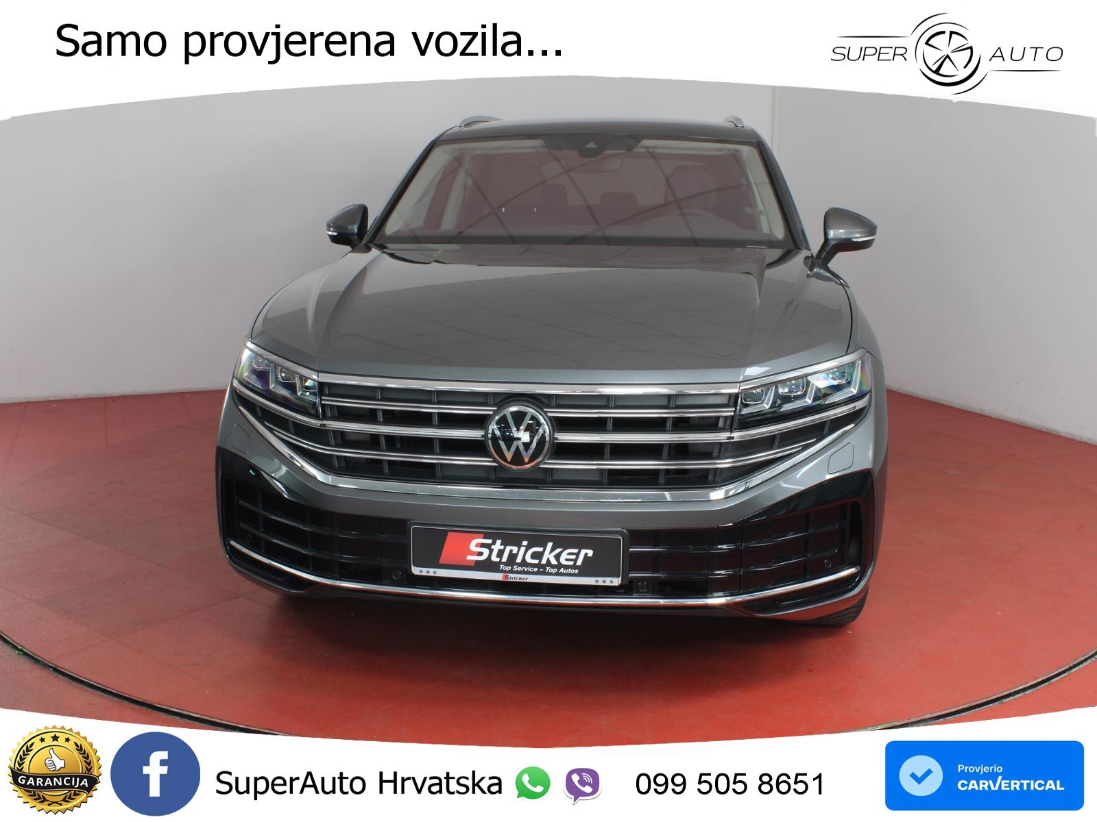 Volkswagen Touareg 3.0 V6 TDI (231 KS) 4MOTION Tiptronic ZRAČNI+ACC+GR SJED+KAM