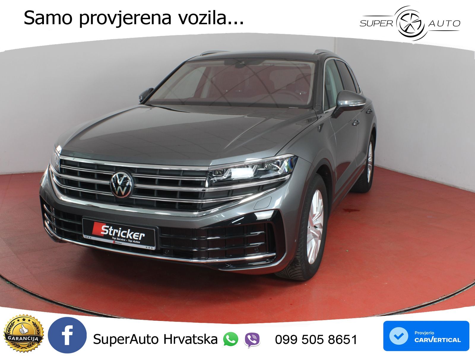 Volkswagen Touareg 3.0 V6 TDI (231 KS) 4MOTION Tiptronic ZRAČNI+ACC+GR SJED+KAM