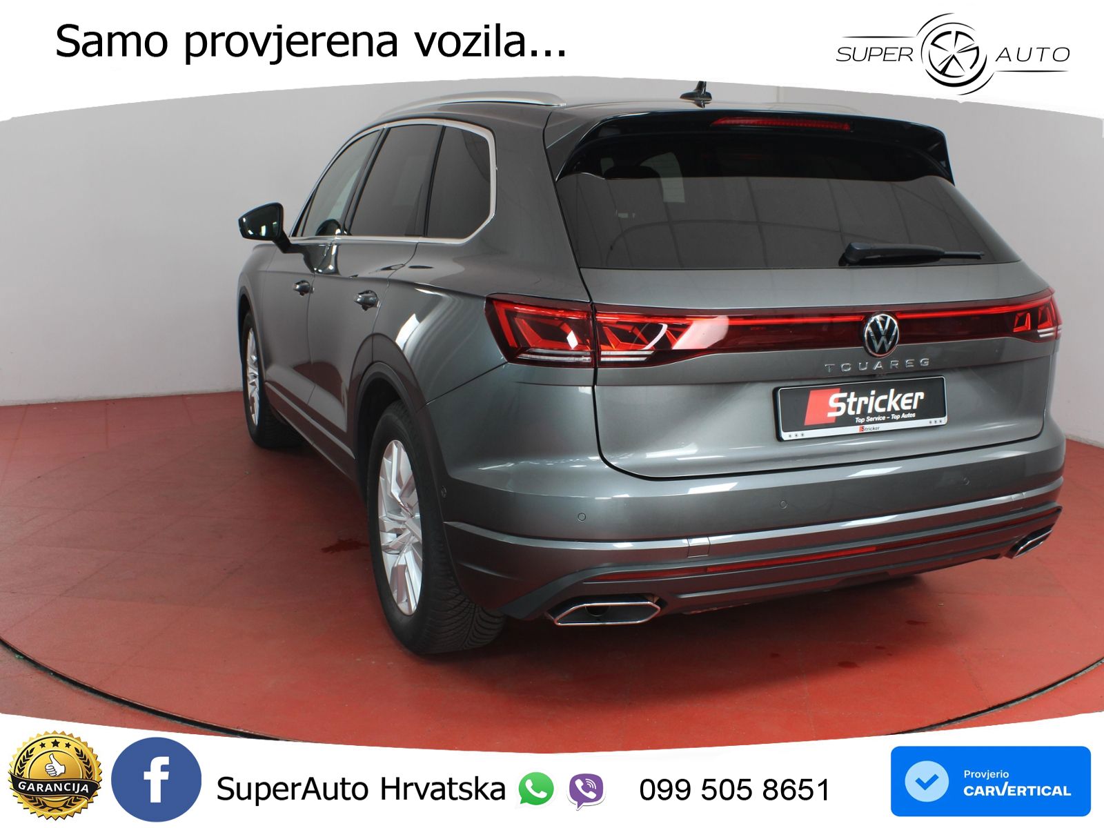 Volkswagen Touareg 3.0 V6 TDI (231 KS) 4MOTION Tiptronic ZRAČNI+ACC+GR SJED+KAM