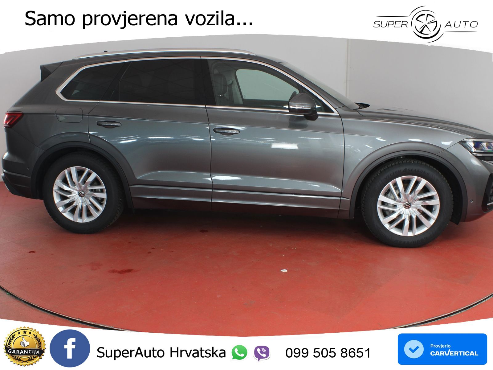 Volkswagen Touareg 3.0 V6 TDI (231 KS) 4MOTION Tiptronic ZRAČNI+ACC+GR SJED+KAM