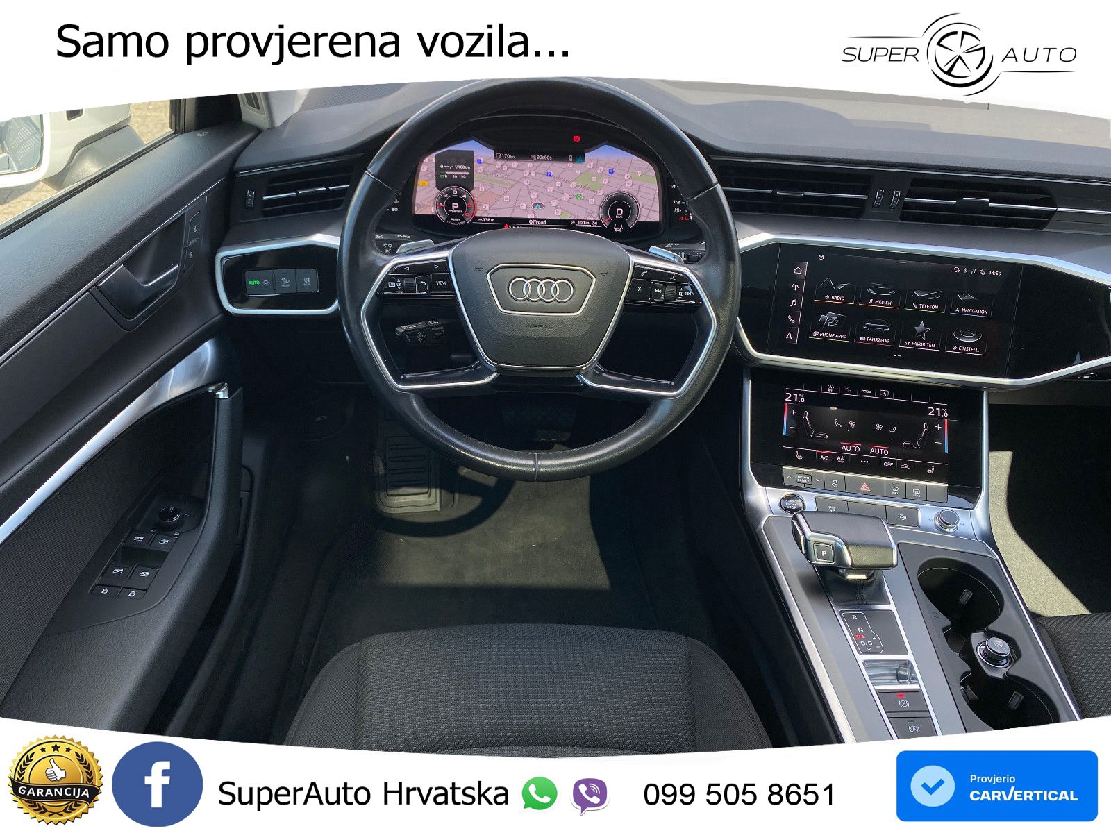 Audi A6 45 TDI V6 (245 KS) quattro ultra S tronic LED+GR SJED+ACC
