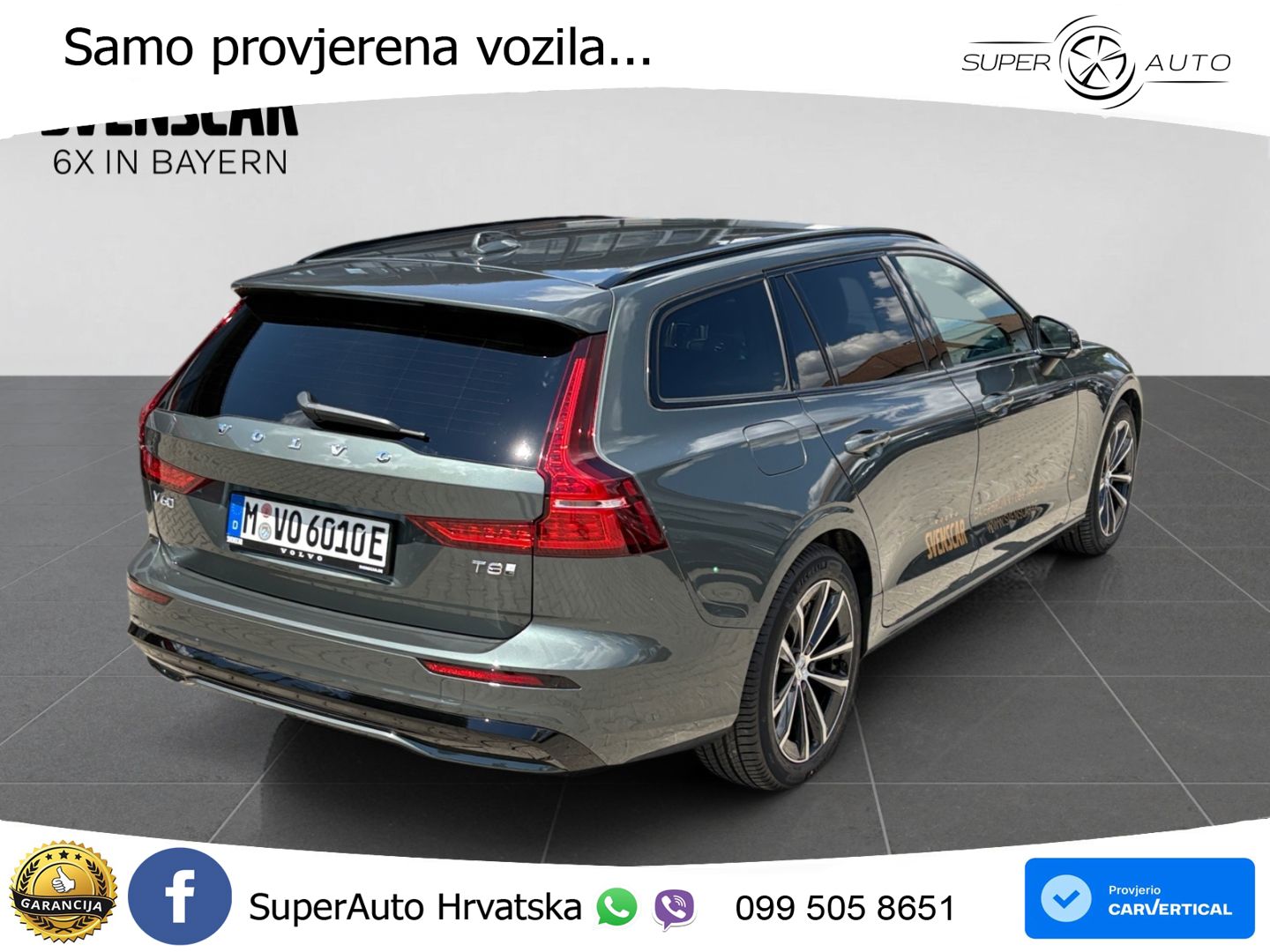 Volvo V60 2.0 T8 AWD Geartronic LED+GR SJED+ACC