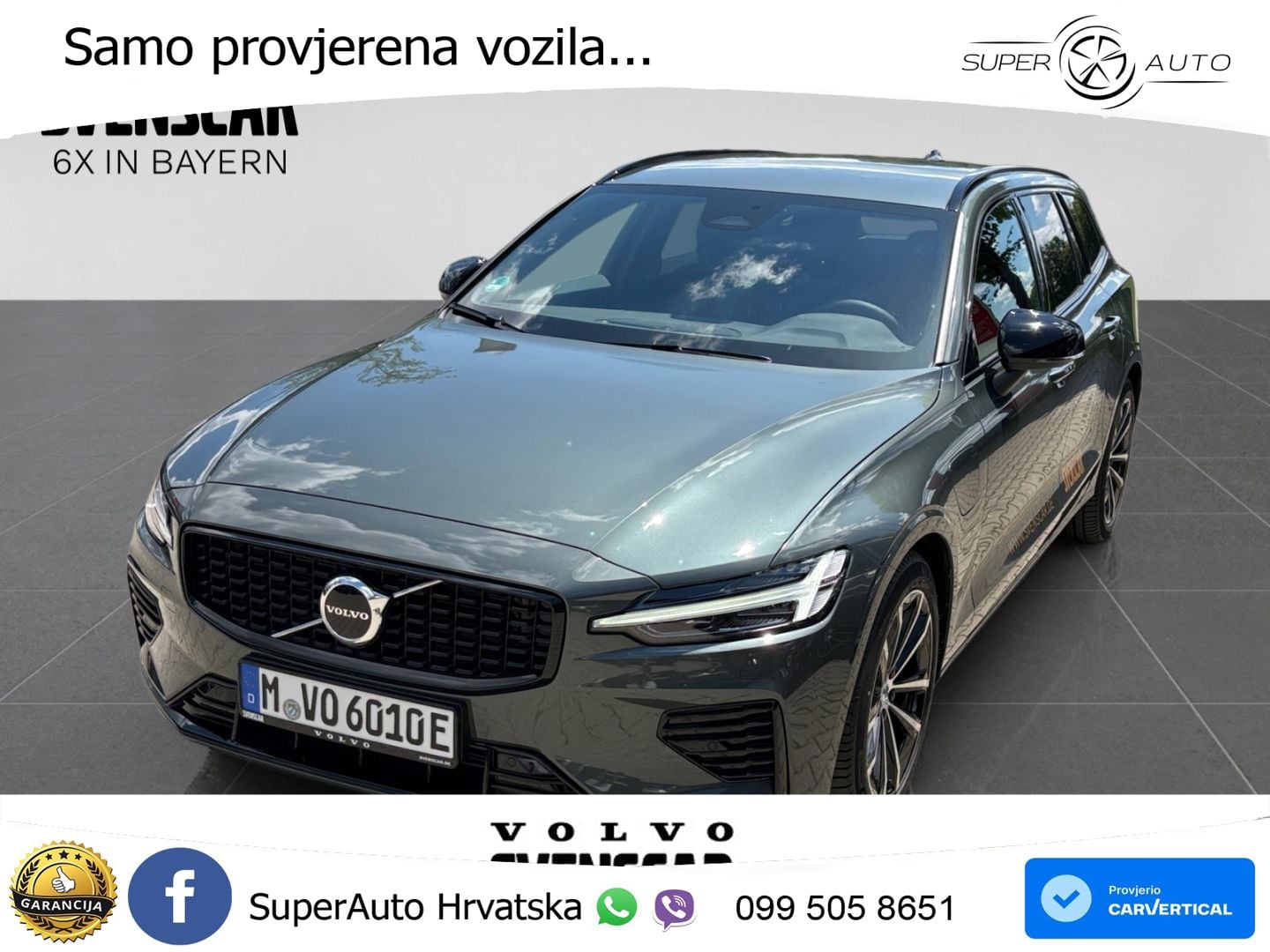 Volvo V60 2.0 T8 AWD Geartronic LED+GR SJED+ACC