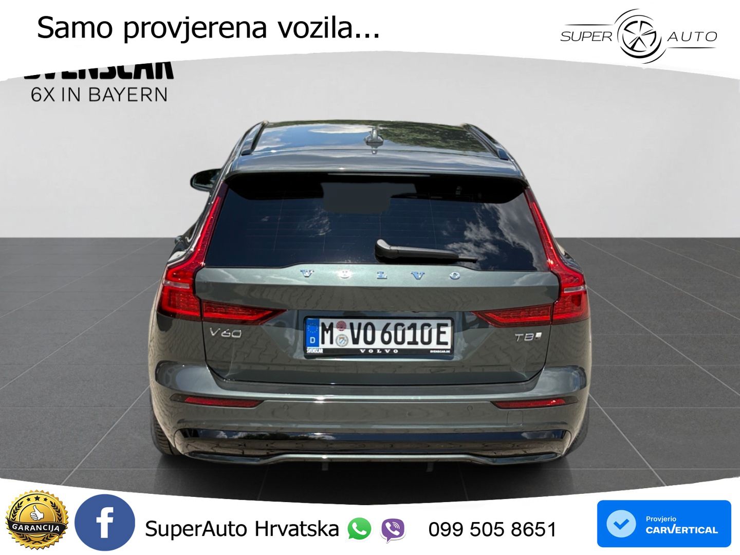 Volvo V60 2.0 T8 AWD Geartronic LED+GR SJED+ACC