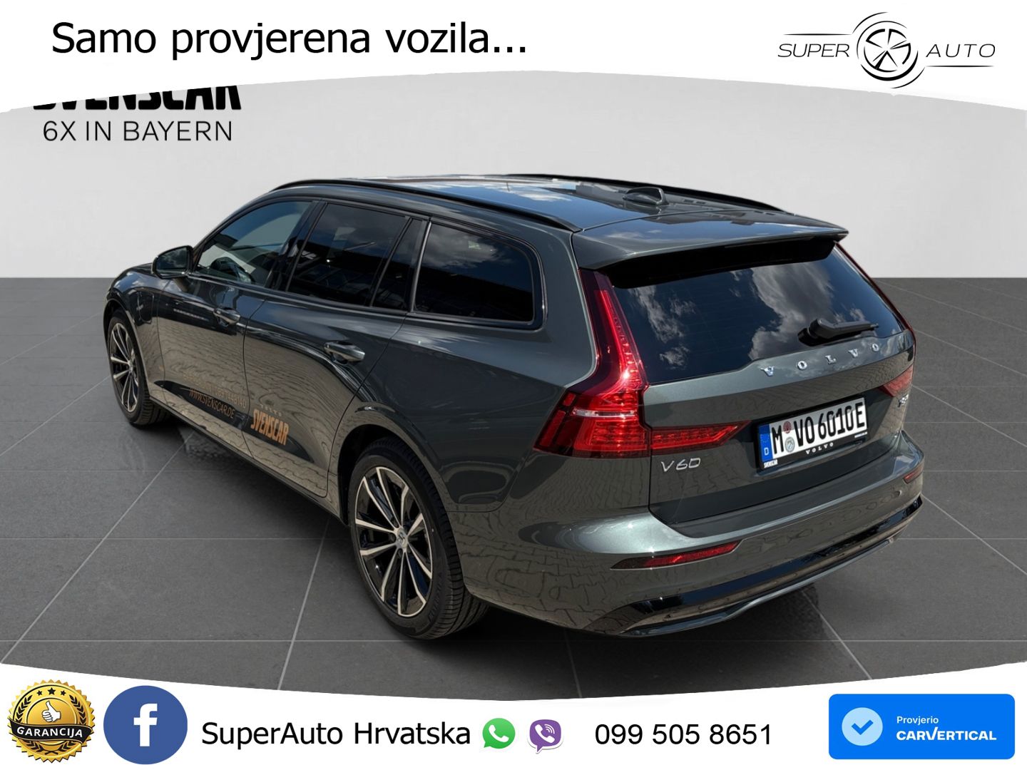 Volvo V60 2.0 T8 AWD Geartronic LED+GR SJED+ACC