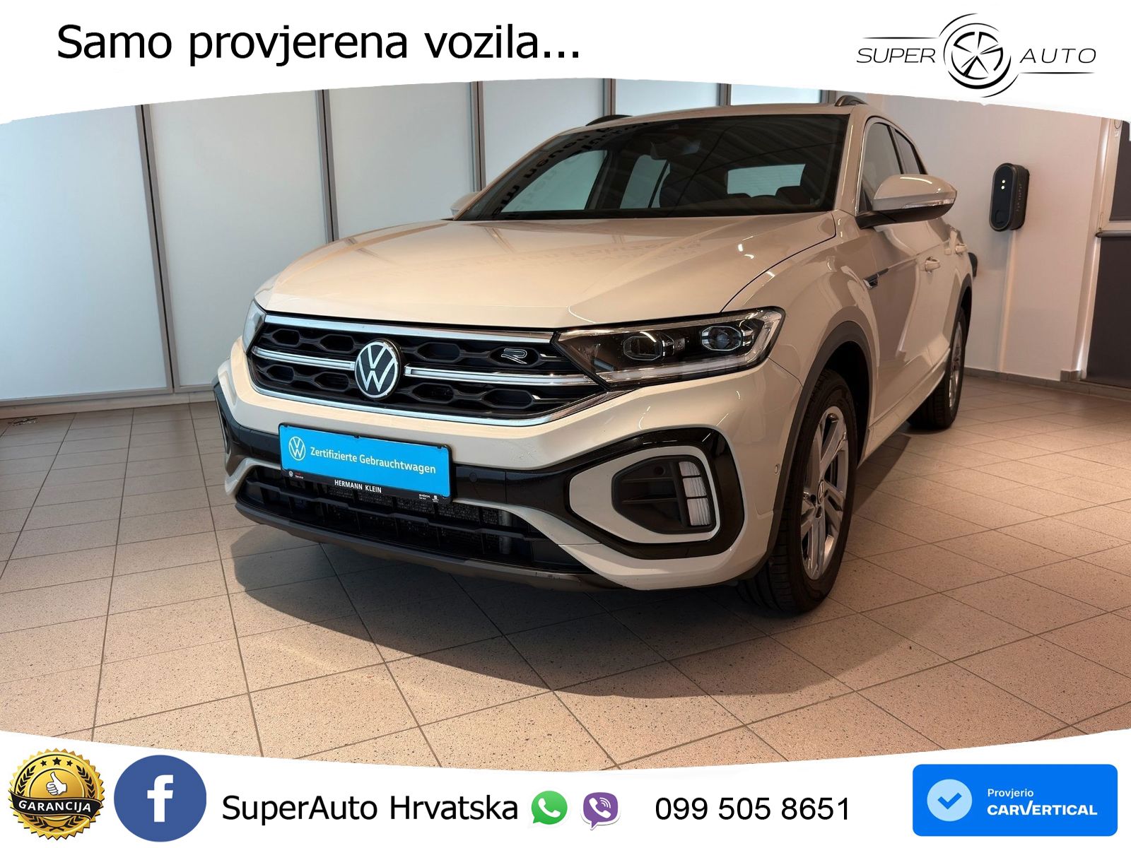 Volkswagen T-Roc 1.5 TSI (150 KS) DSG R-Line LED+GR SJED+ACC