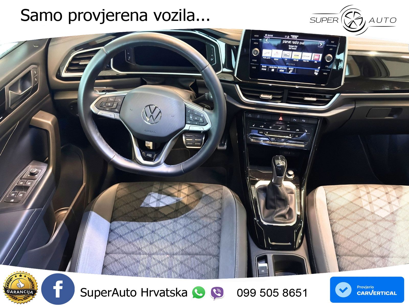 Volkswagen T-Roc 1.5 TSI (150 KS) DSG R-Line LED+GR SJED+ACC